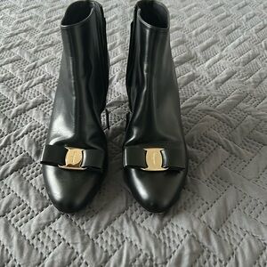 Salvatore Ferragamo black boots